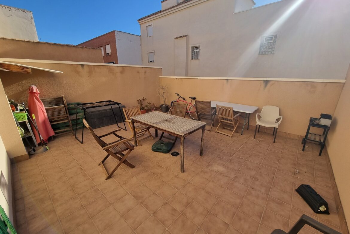 Planta baja con terraza y solarium en venta en San Javier
